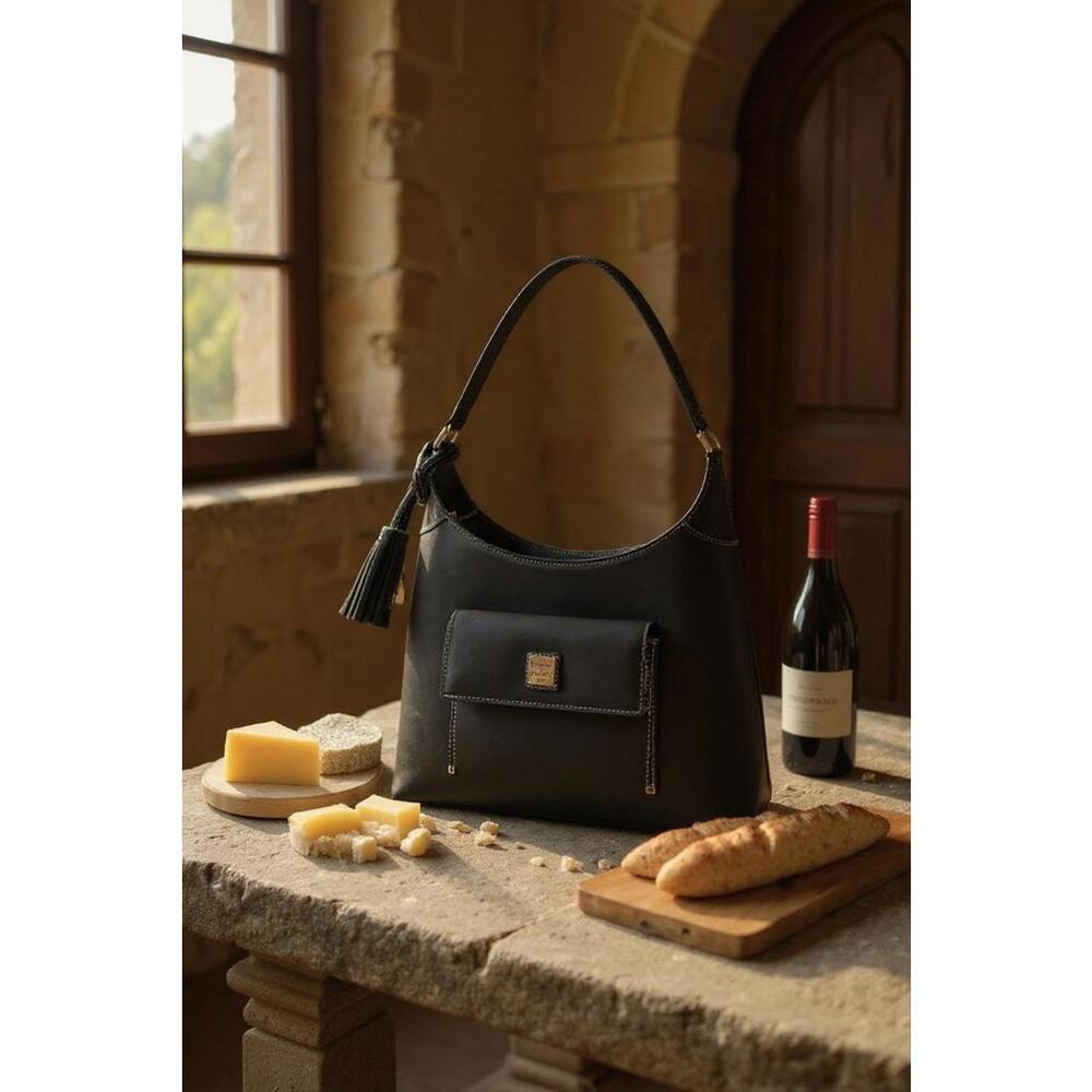 Dooney & Bourke Saffiano Small Hobo - NWT‎ (New)